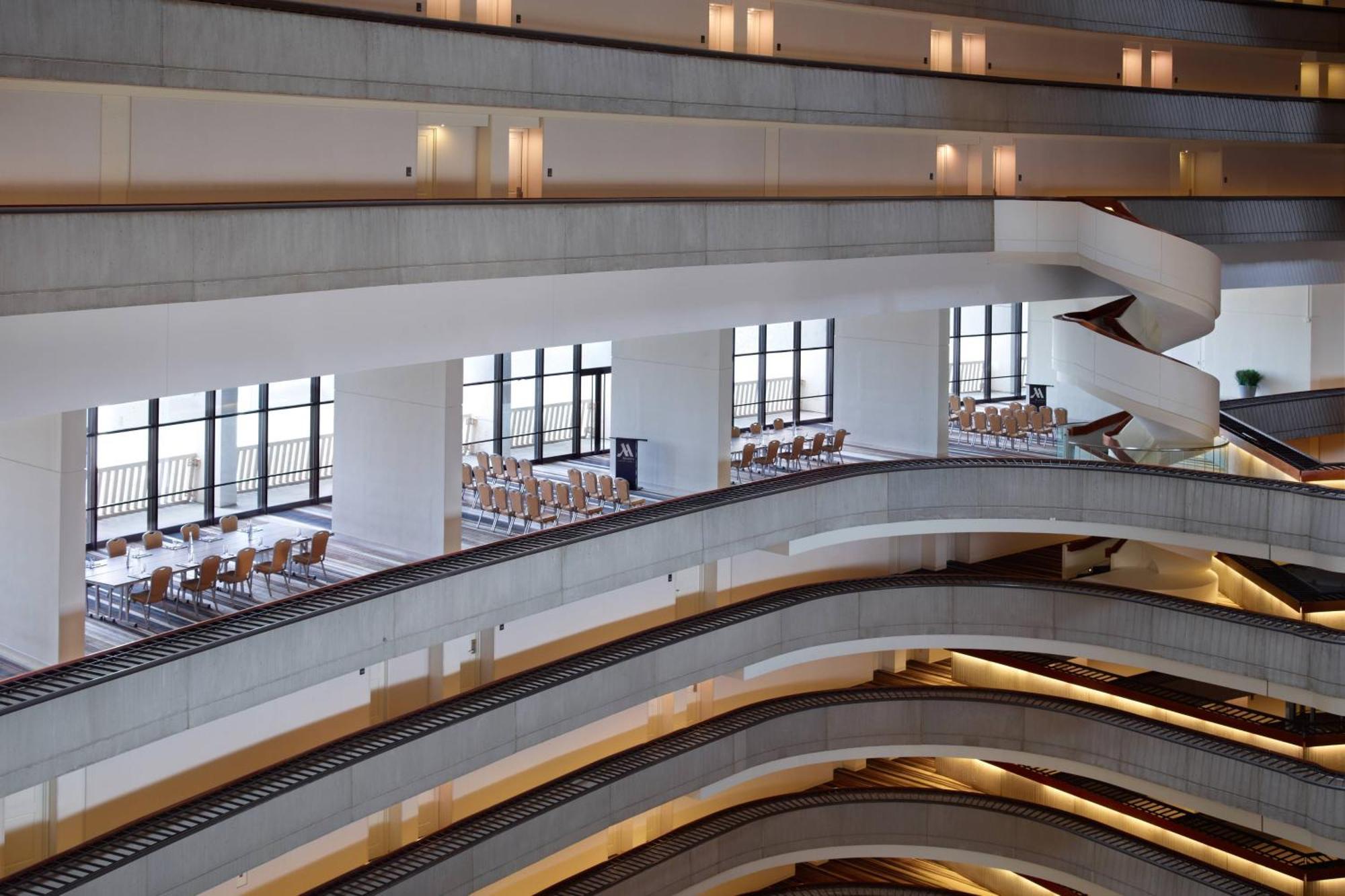 Atlanta Marriott Marquis Hotel Exterior foto